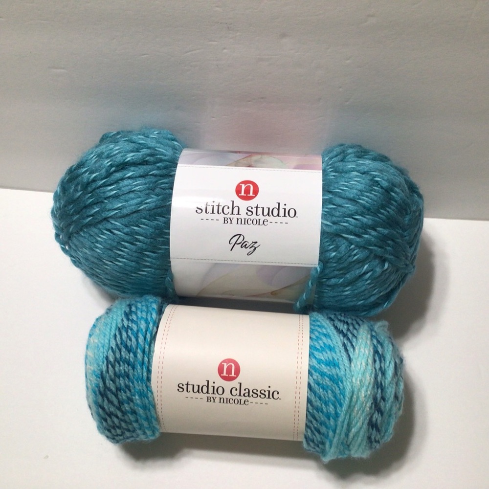 Stitch Studio By Nicole Paz 93% Acrylic 7% Polyester, Classic 100% Acrylic